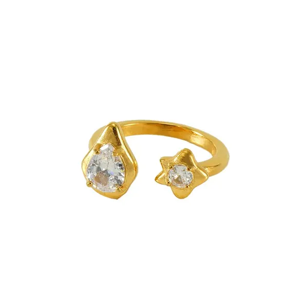 Gold_Stardrop_Rings_For_Women
